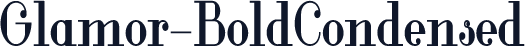 Glamor-BoldCondensed