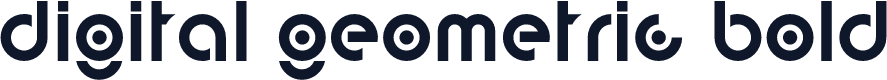 digital geometric bold