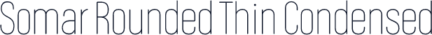 Somar Rounded Thin Condensed