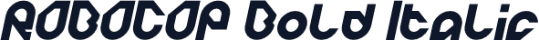 ROBOCOP Bold Italic