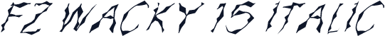 FZ WACKY 15 ITALIC