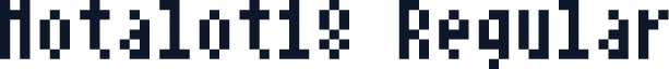 Notalot18 Regular