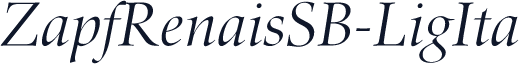 ZapfRenaisSB-LigIta