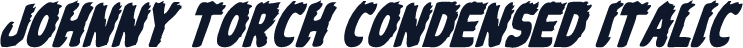 Johnny Torch Condensed Italic