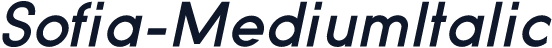 Sofia-MediumItalic