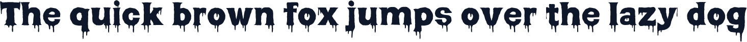 Blood Melt Serif