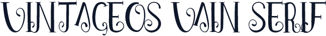 VINTAGEOS VAIN SERIF