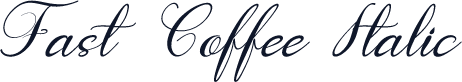 Fast Coffee Italic