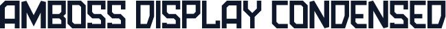 Amboss Display Condensed