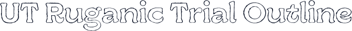 UT Ruganic Trial Outline