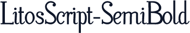 LitosScript-SemiBold