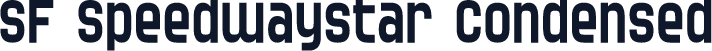 SF Speedwaystar Condensed