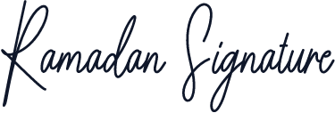 Ramadan Signature