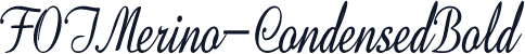 FOTMerino-CondensedBold