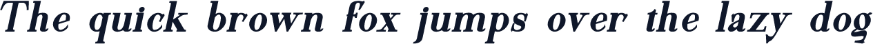 Motzeda Bold Italic