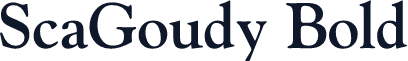 ScaGoudy Bold