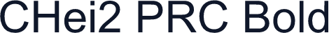 CHei2 PRC Bold