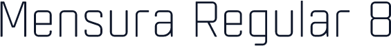 Mensura Regular 8