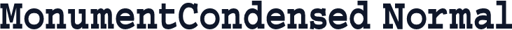 MonumentCondensed Normal