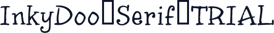 InkyDoo_Serif_TRIAL