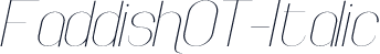 FaddishOT-Italic