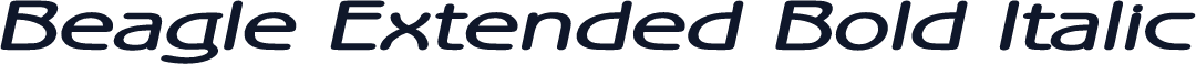 Beagle Extended Bold Italic