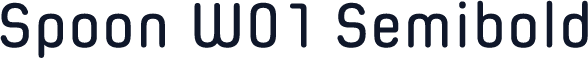 Spoon W01 Semibold