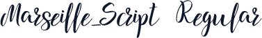 Marseille_Script Regular