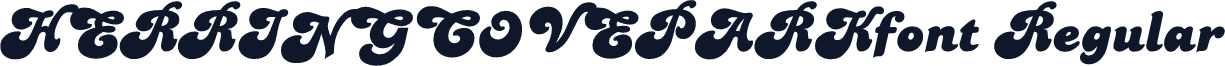 HERRINGCOVEPARKfont Regular