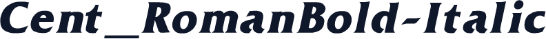 Cent_RomanBold-Italic