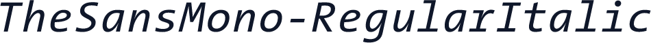 TheSansMono-RegularItalic
