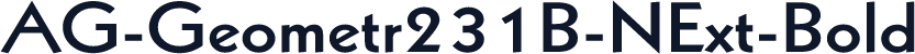 AG-Geometr231B-NExt-Bold