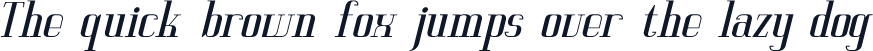 Vittorika DEMO VERSION Italic