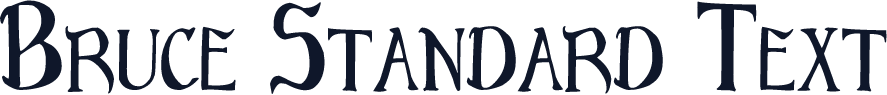 Bruce Standard Text