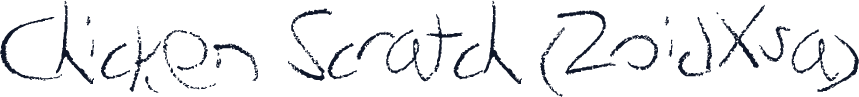 Chicken Scratch (ZoidXsa)