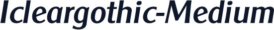 Icleargothic-Medium