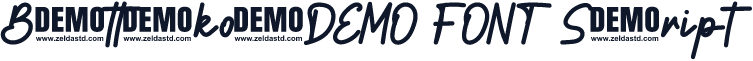 Battako-DEMO FONT Script