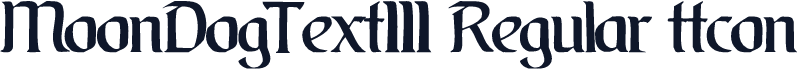 MoonDogText111 Regular ttcon