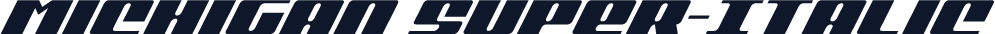Michigan Super-Italic