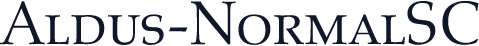 Aldus-NormalSC