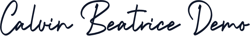 Calvin Beatrice Demo