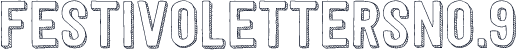 FestivoLettersNo.9