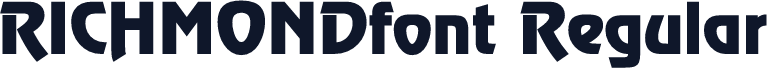 RICHMONDfont Regular