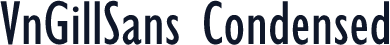 VnGillSans Condensed