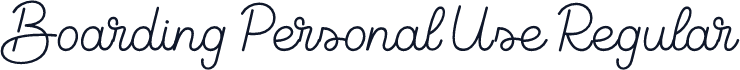 Boarding Personal Use Regular