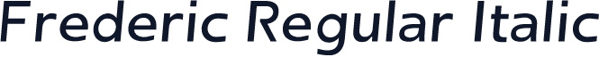 Frederic Regular Italic