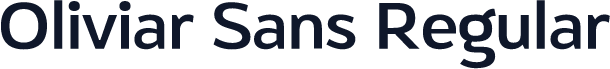 Oliviar Sans Regular