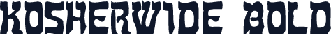 KosherWide Bold