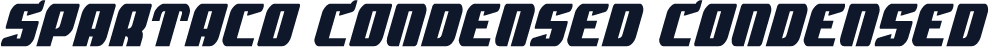 Spartaco Condensed Condensed
