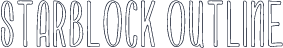 Starblock Outline